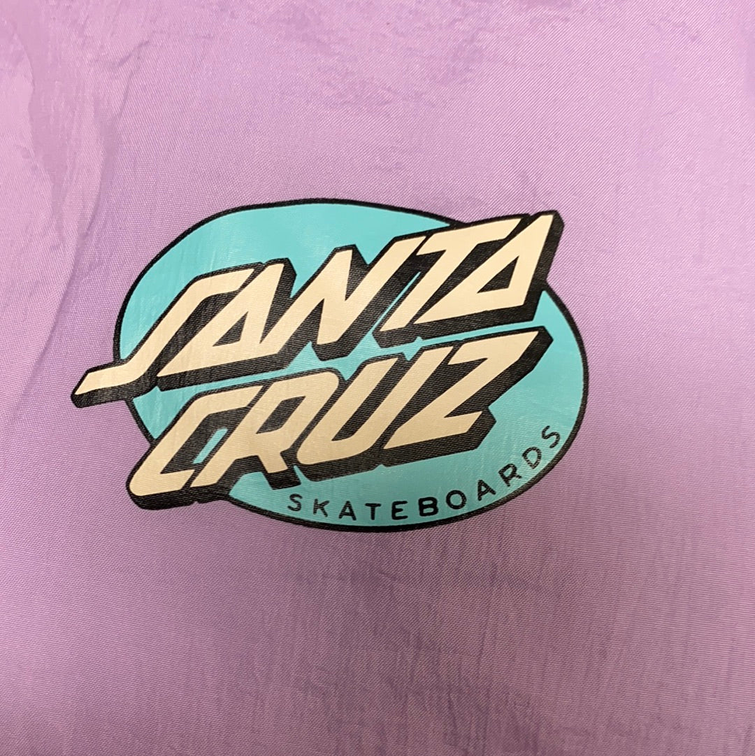 SANTA CRUZ HOODED WINDBREAKER LILAC