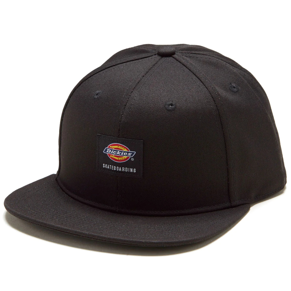 DICKIES SKATE FLAT BILL HAT BLACK Rumor Boardshop