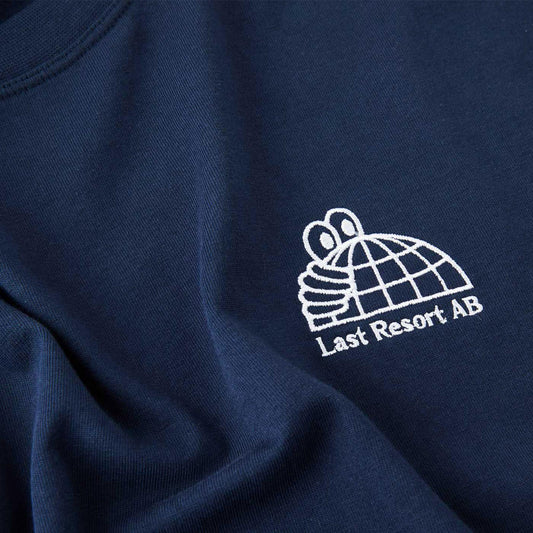LAST RESORT DEMI GLOBE LS TEE MARINE