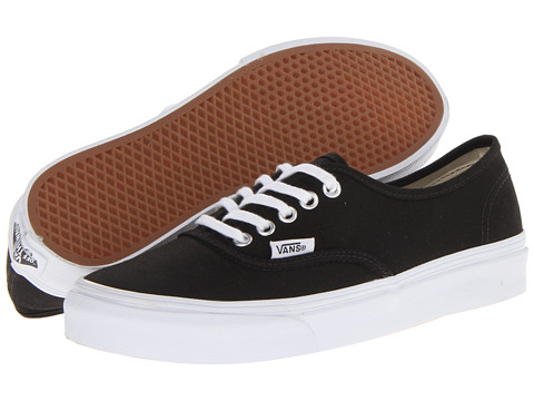 Vans Authentic Lo Pro Black White