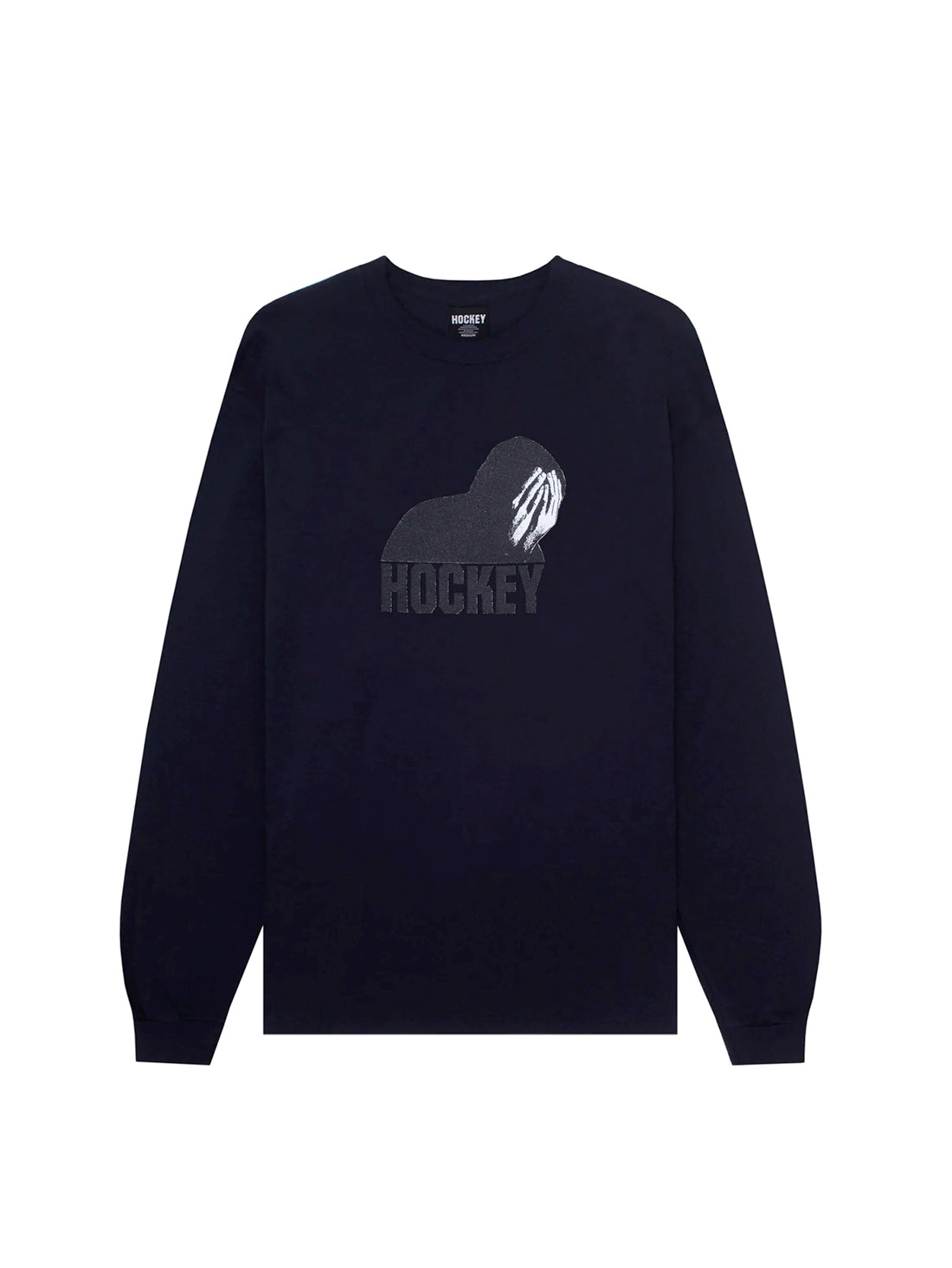 HOCKEY GOD OF SUFFER L/S TEE BLACK – Rumor Boardshop