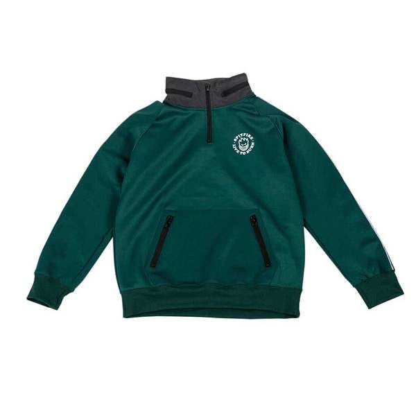 Picture track jacket dark on sale green