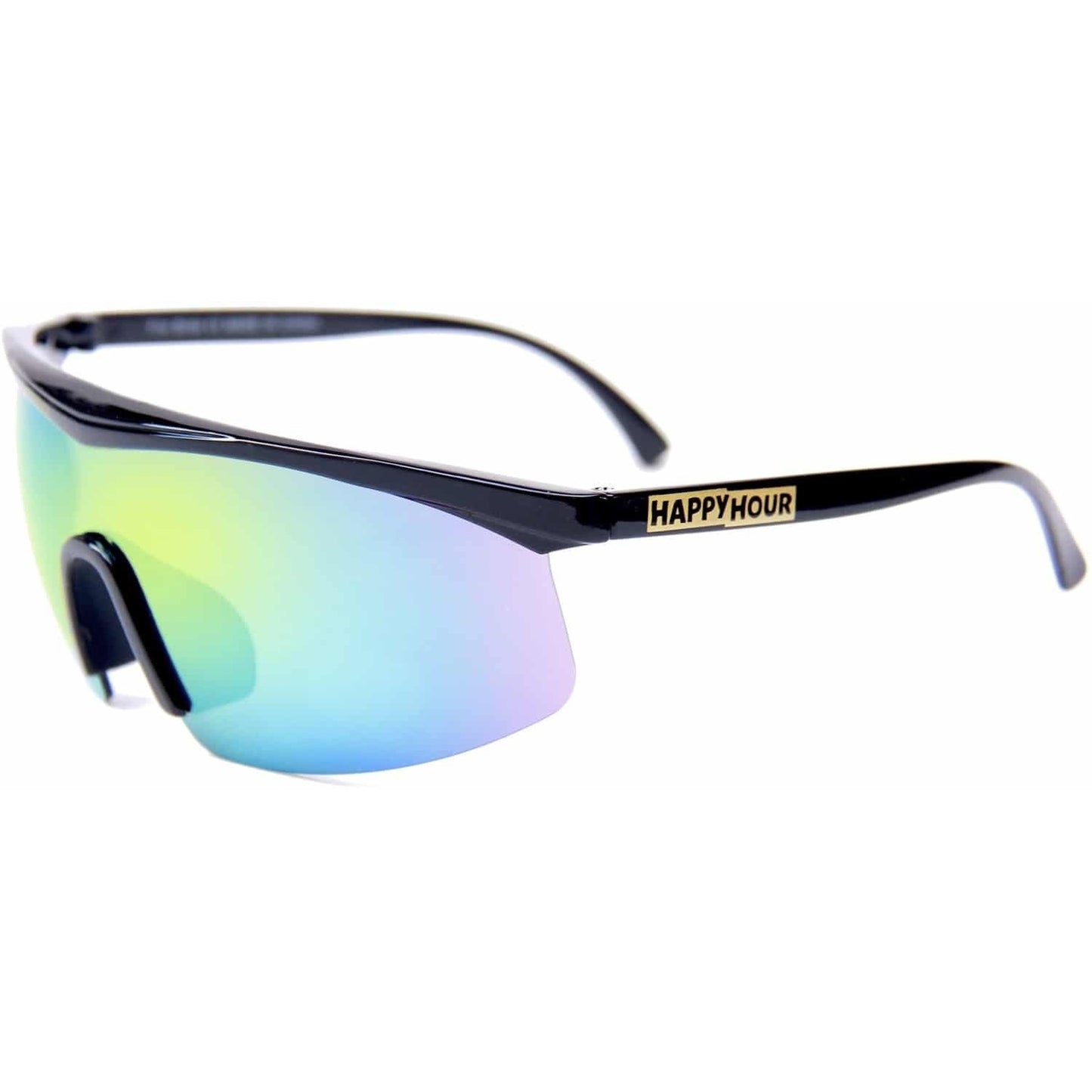 LUNETTES DE SOLEIL HAPPY HOUR FIRE BIRDS - NOIR JAUNE