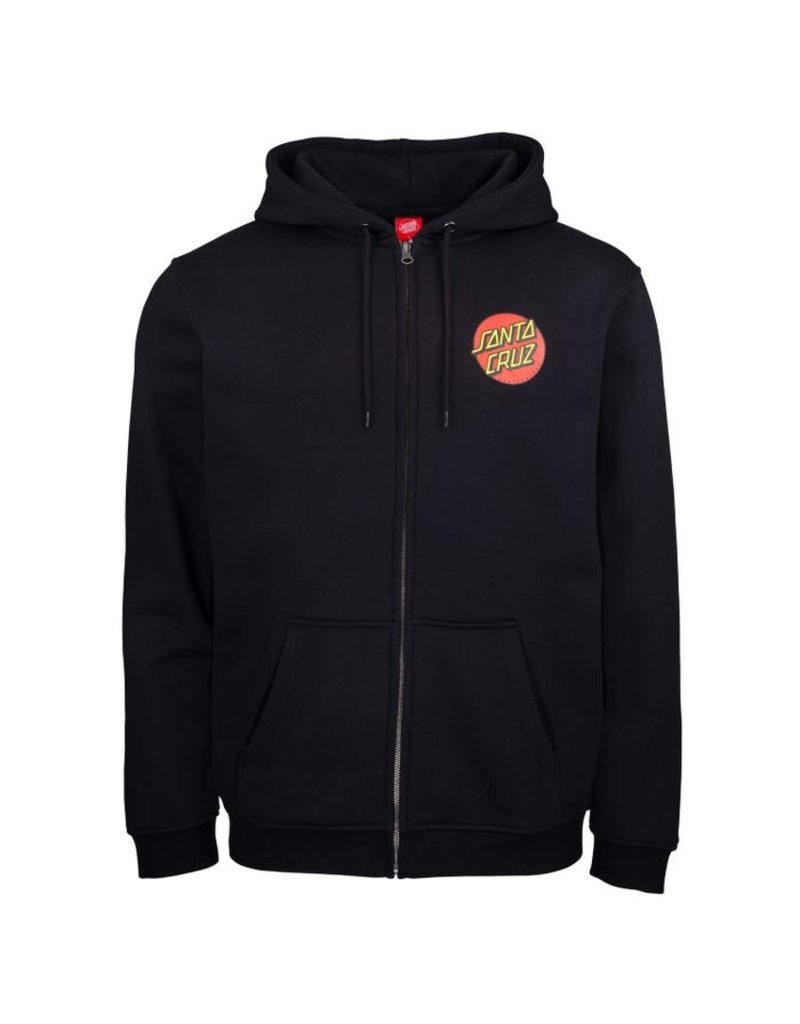 SANTA CRUZ CLASSIC DOT ZIP BLACK
