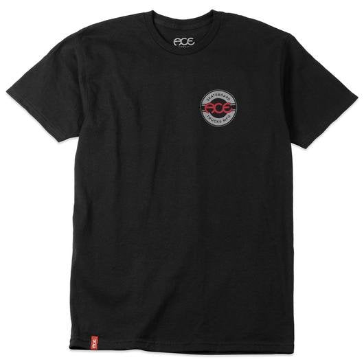 T-SHIRT ACE SEAL LOGO M/S NOIR