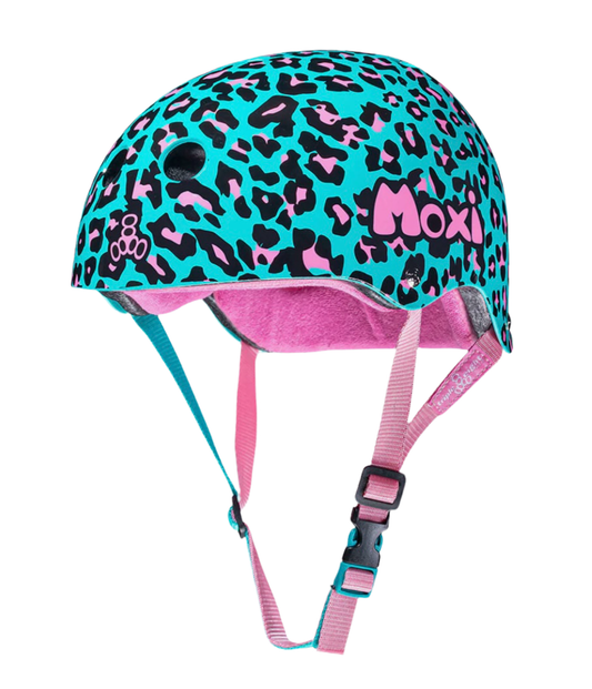 TRIPLE EIGHT CERTIFIED SWEATSAVER HELMET MOXI LEOPARD