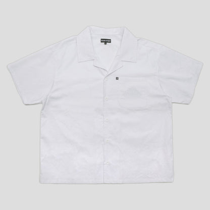 PASSPORT MANUSCRIPT CASUAL SHIRT WHITE