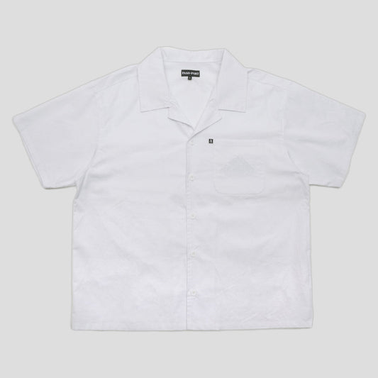 PASSPORT MANUSCRIPT CASUAL SHIRT WHITE