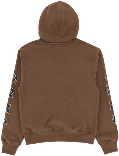 VANS OVAL BLASTER PULLOVER HOODIE VINTAGE COCOA