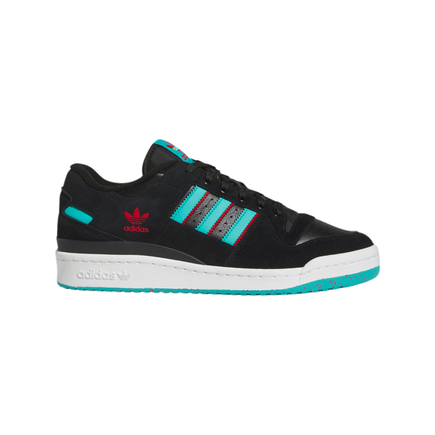 ADIDAS FORUM 84 LOW ADV NOIR BLEU ROUGE