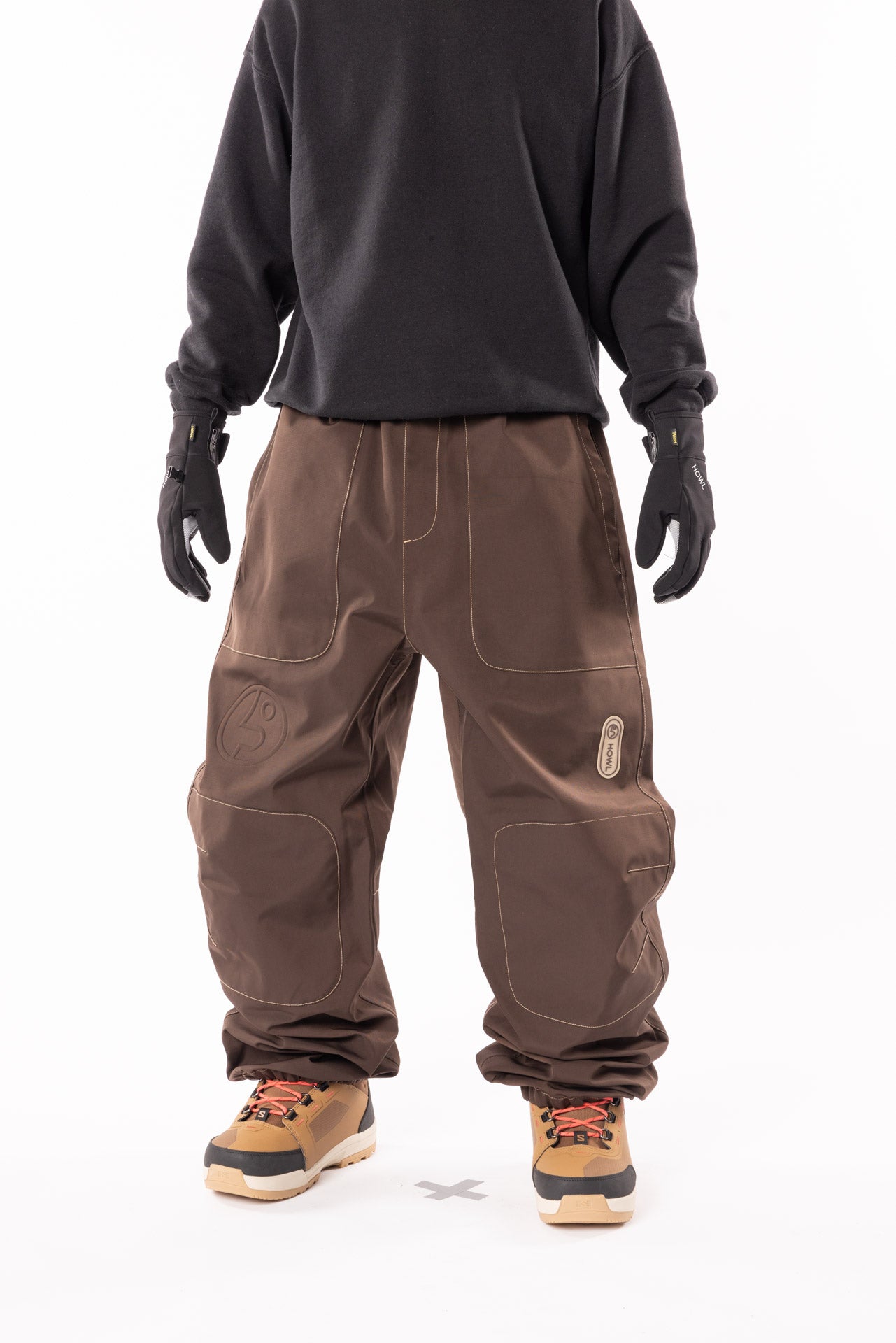 HOWL X PUBLIC PANT BROWN 2025