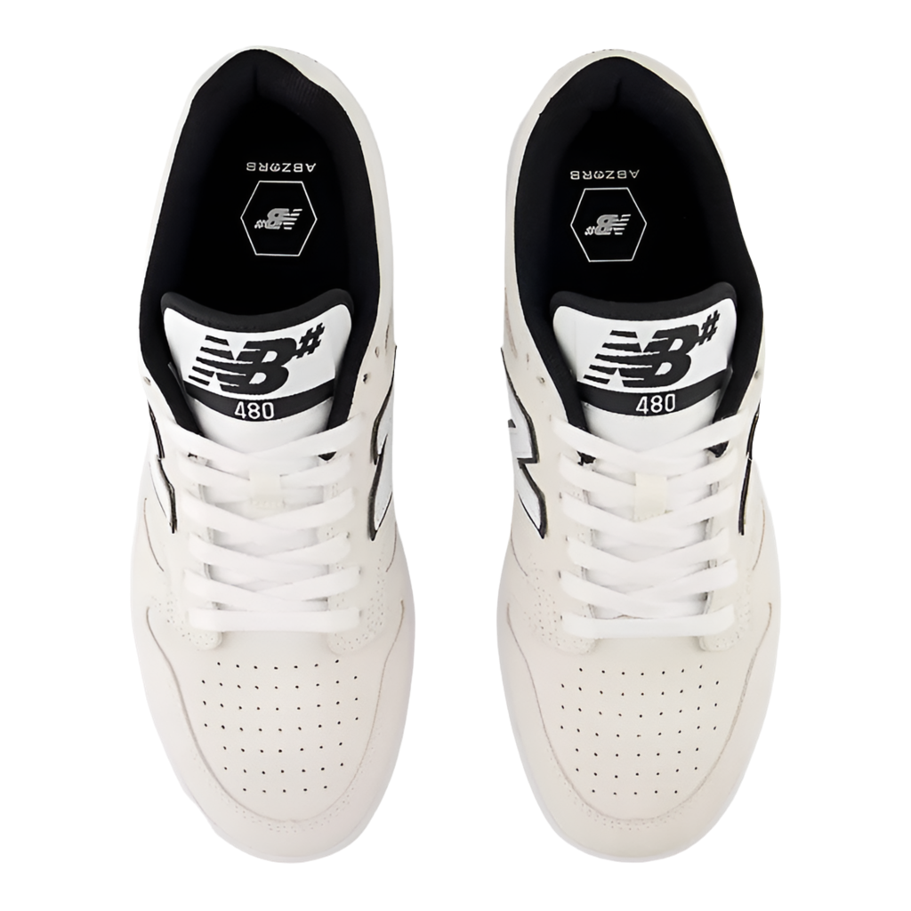 NEW BALANCE 480 WHITE BLACK