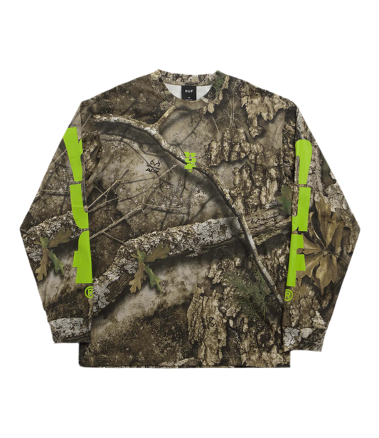 HUF REALTREE MEGABLAST LS TEE