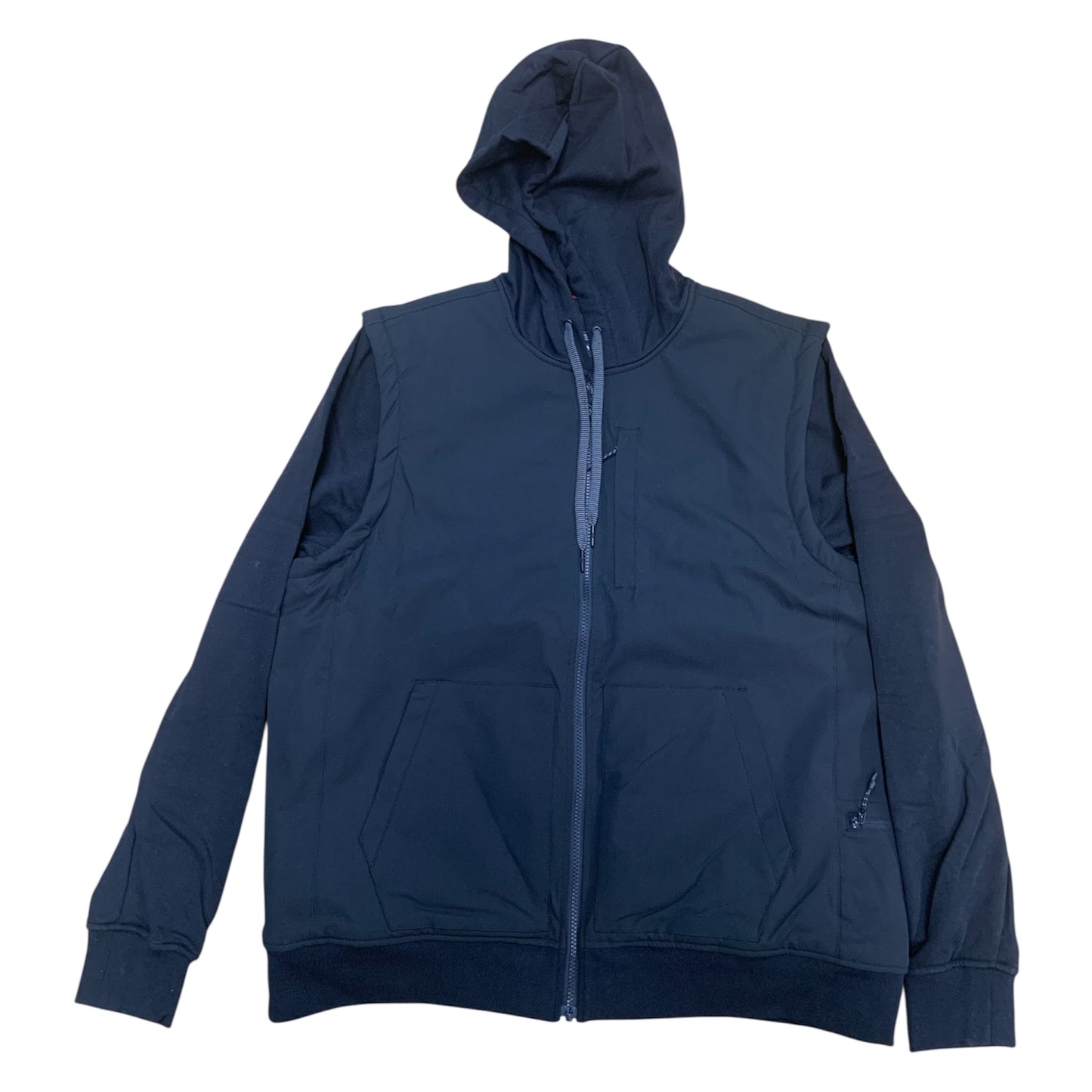 686 MERGE QUILTED HOODIE BLACK