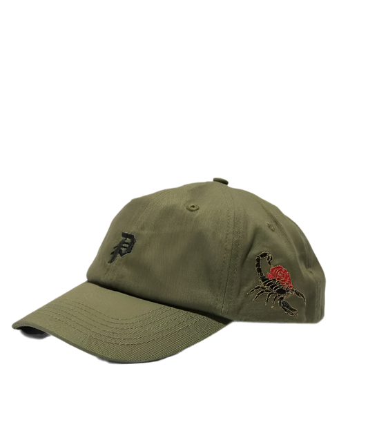 PRIMITIVE SCORPIO STRAPBACK OLIVE