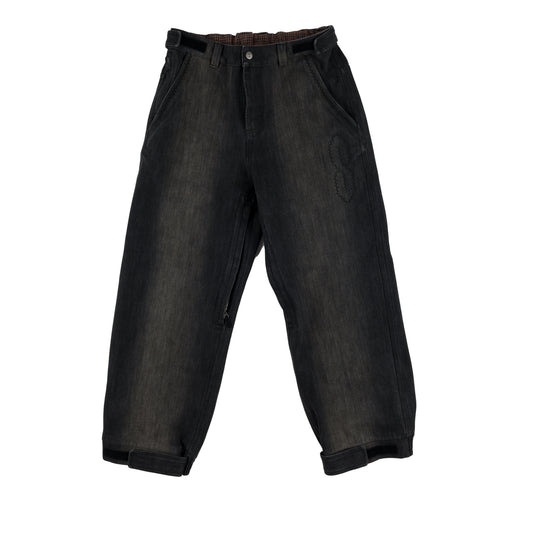 SOUVENIR 3 PLY DENIM PANT BLACK 2027