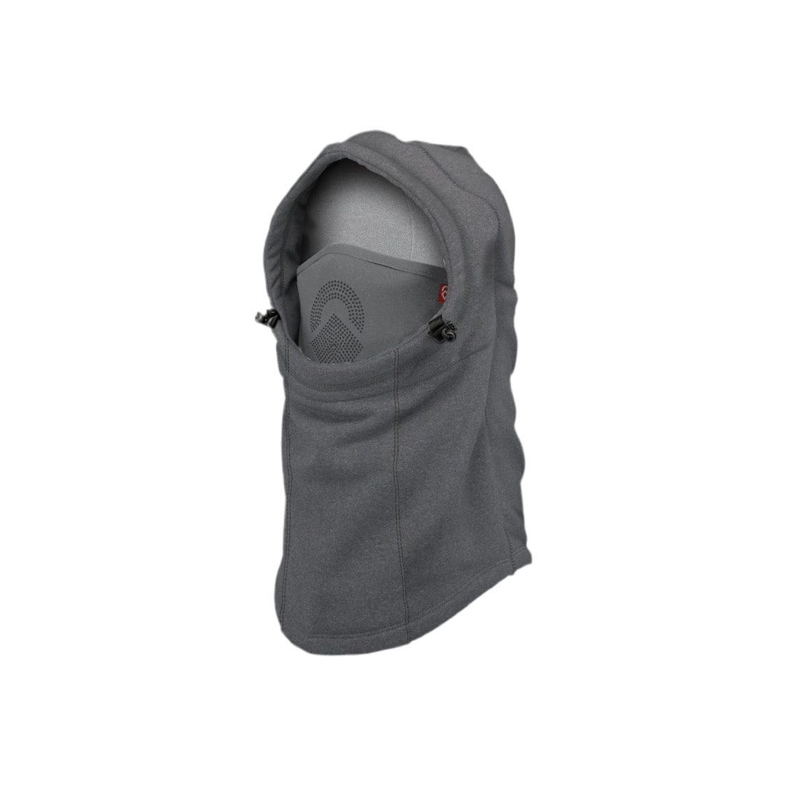 AIRHOLE AIRHOOD POLAR FLEECE LASER CHARCOAL