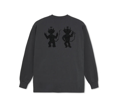 POLAR LITTLE DEVILS GRAPHITE LONGSLEEVE SHIRT