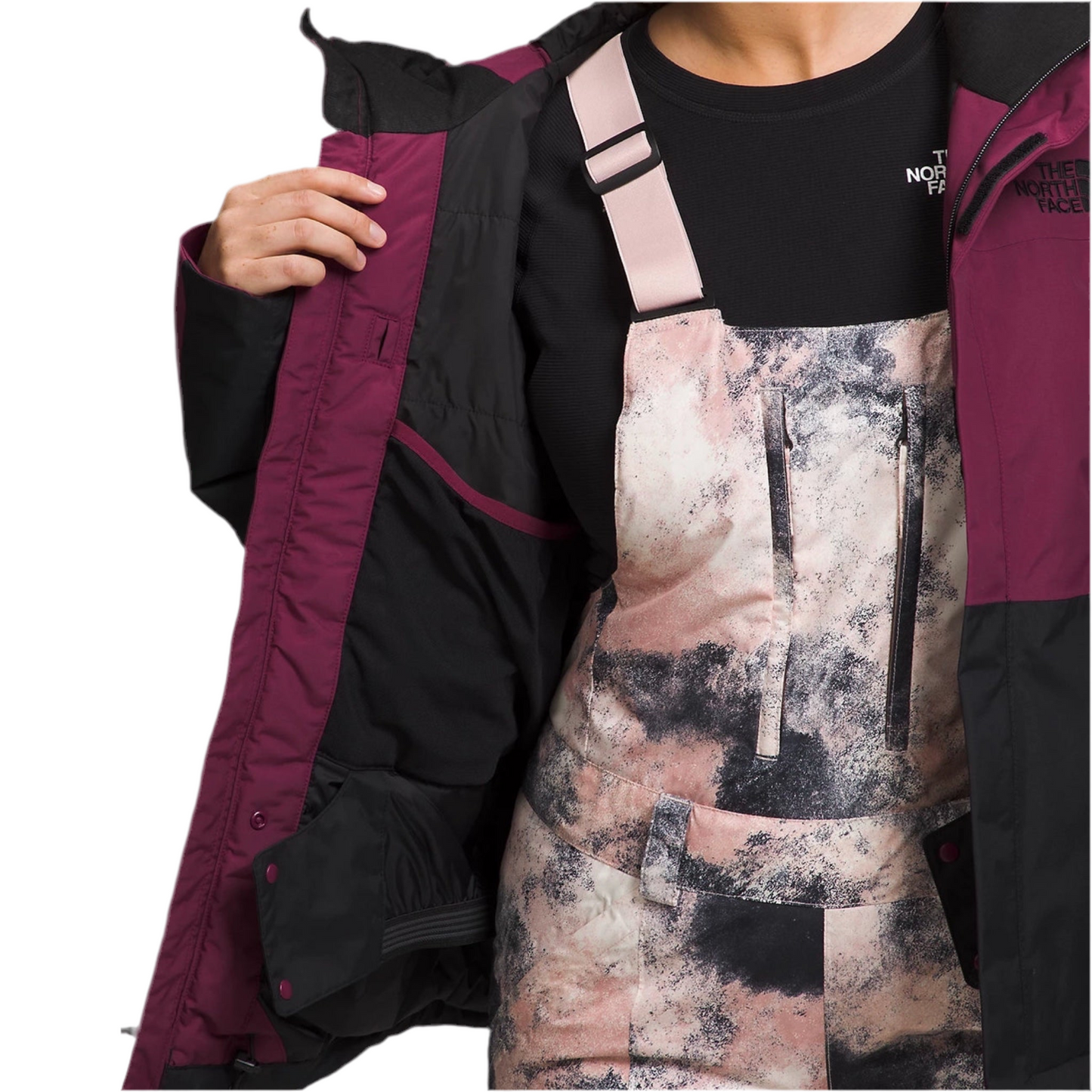 VESTE FREEDOM FEMME NORTHFACE BOYSENBERRY