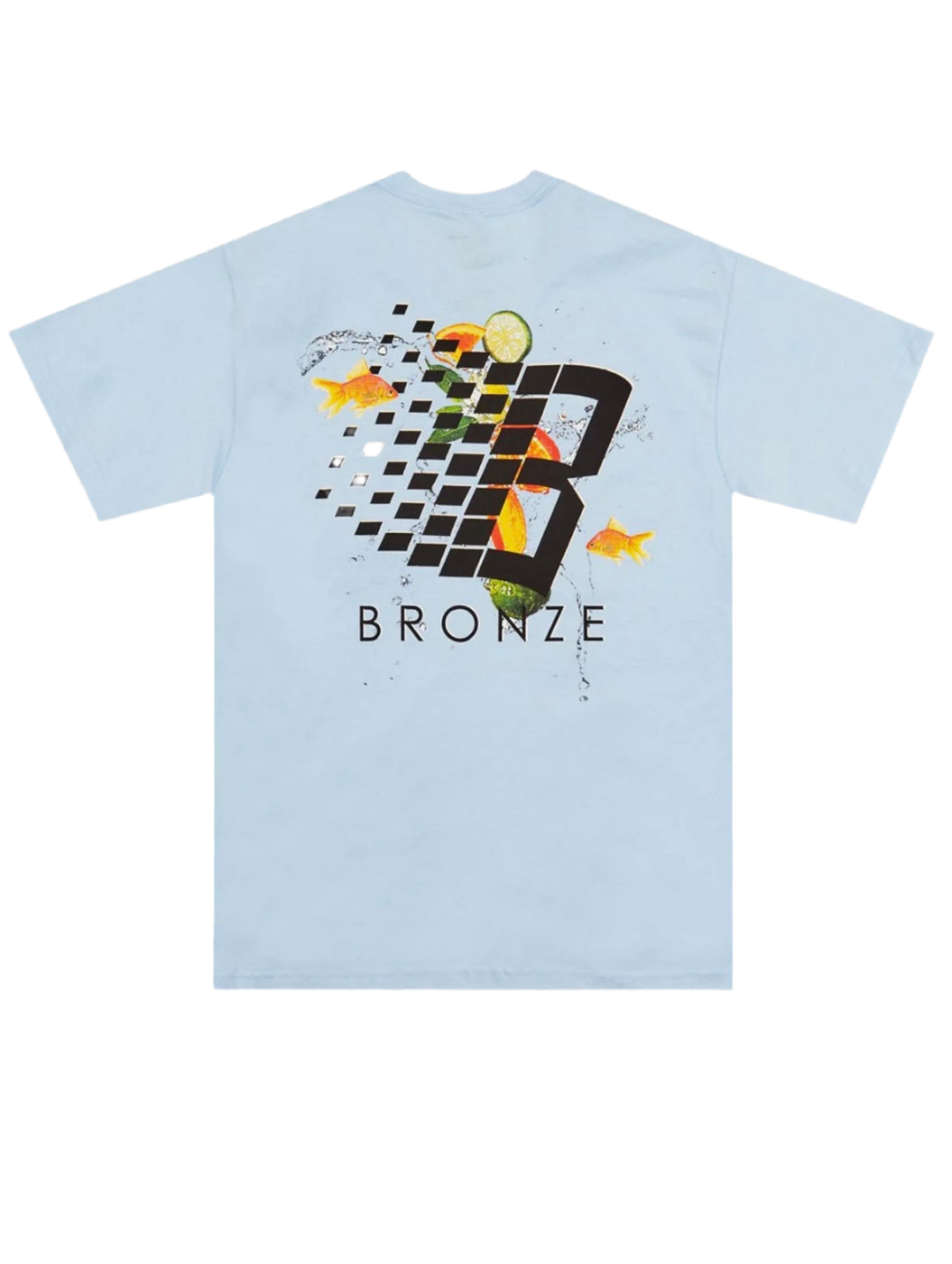 BRONZE 56K CITRUS LOGO TEE POWDER BLUE