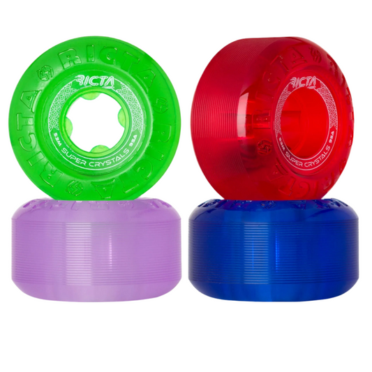 RICTA SUPER CRYSTALS 95A TRANSPARENT WHEELS 54MM