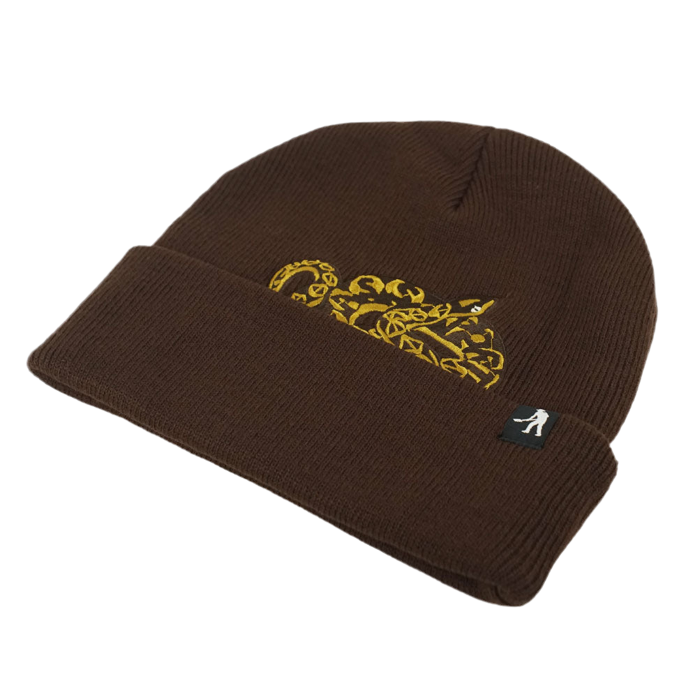 PASSPORT COILED BEANIE CHOCOLATE