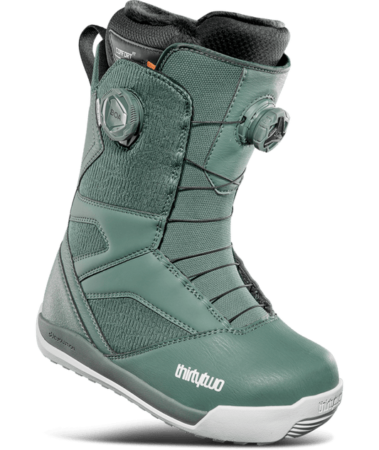 THIRTYTWO WOMENS STW DOUBLE BOA BOOT GREEN 2025