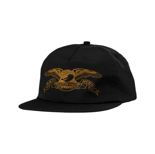 ANTI HERO BASIC EAGLE SNAPBACK BLACK/BROWN