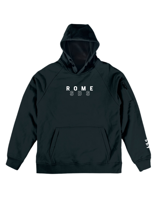 ROME RIDING HOODIE BLACK 2024