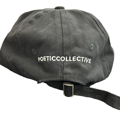 POETIC COLLECTIVE CLASSIC CAP BLACK WHITE