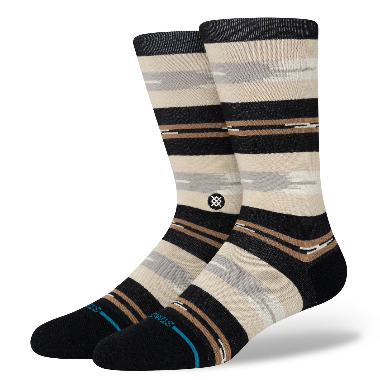 CHAUSSETTES STANCE TRAIL BOUND CREW NOIRES