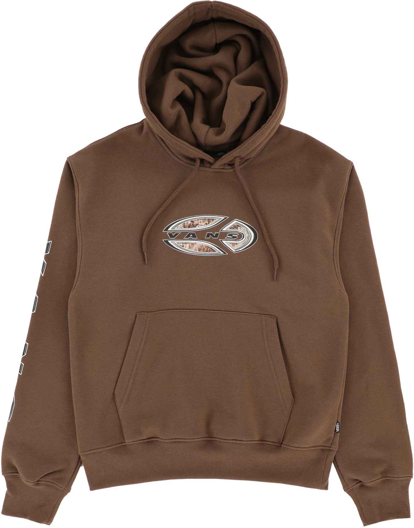VANS OVAL BLASTER PULLOVER HOODIE VINTAGE COCOA