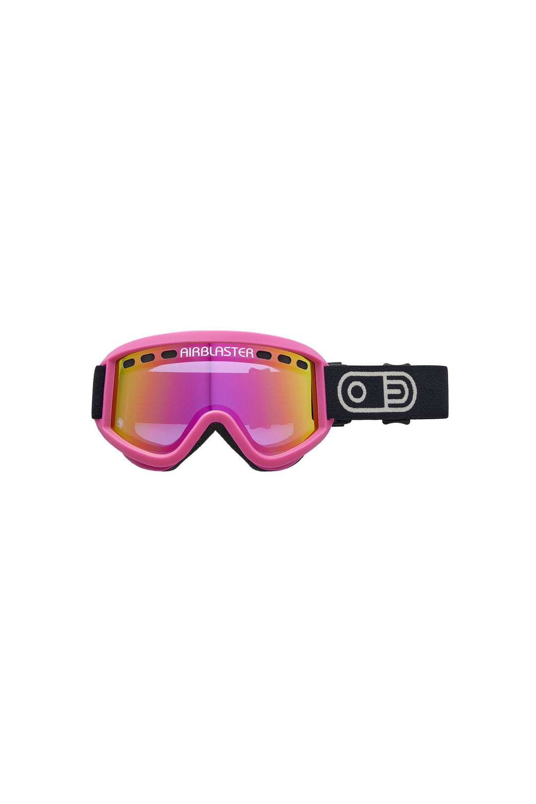 AIRBLASTER AIR GOGGLE HOT PINK MATTE FRAME RED AIR RADIUM LENS