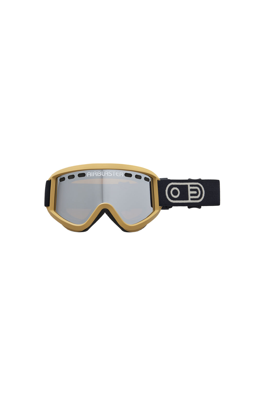 AIRBLASTER AIR GOGGLE TAN MATTE FRAME AMBER CHROME FRAME