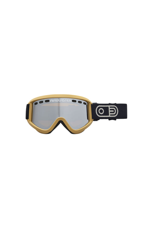 AIRBLASTER AIR GOGGLE TAN MATTE FRAME AMBER CHROME FRAME