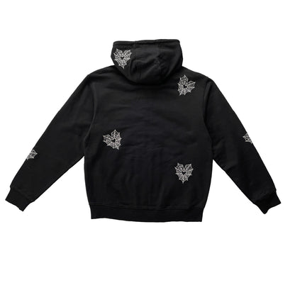 LOVIAH SPIDERMAN ZIP HOODY BLACK