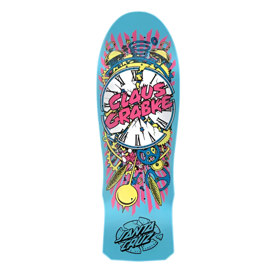 SANTA CRUZ REISSUE DECK GRABKE EXPLODING CLOCK