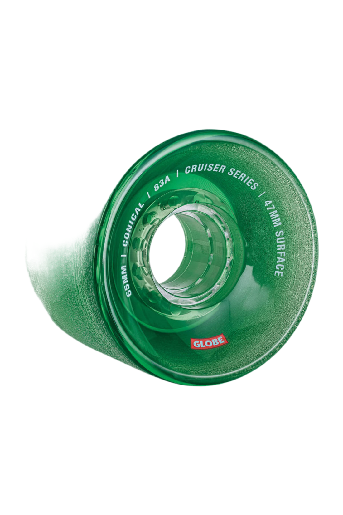 GLOBE CONICAL CRUISER WHEEL CLEAR FOREST 83A