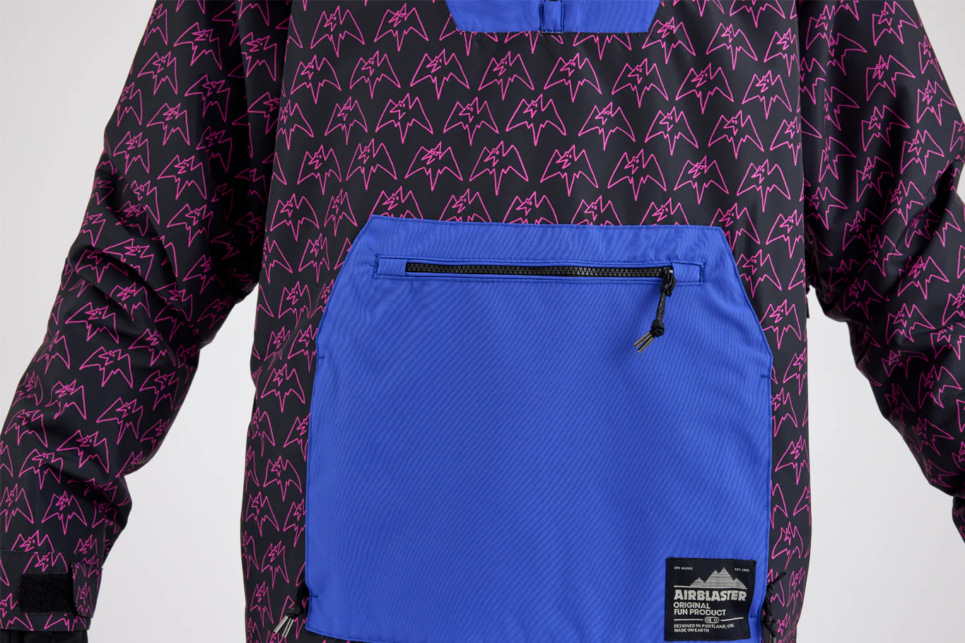 AIRBLASTER FREEDOM PULLOVER MAGENTA TERRY