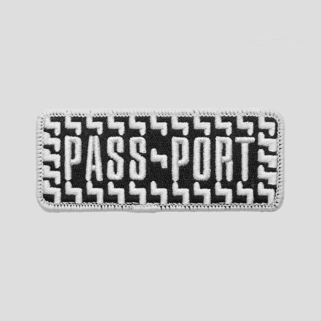 PASSPORT DRAIN EMBROIDERED PATCH