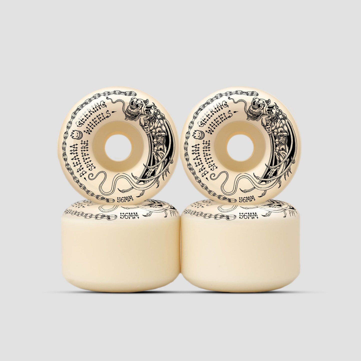 SPITFIRE BREANA GEERING TORMENTOR CONICAL FULL 99A WHEELS 56MM