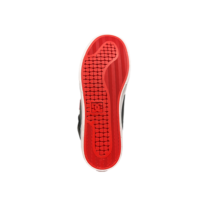 DC PURE HI TOP WC GREY/BLACK/RED