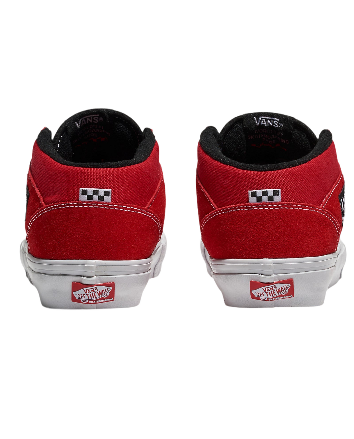 VANS SKATE DEMI CAB ROUGE/BLANC