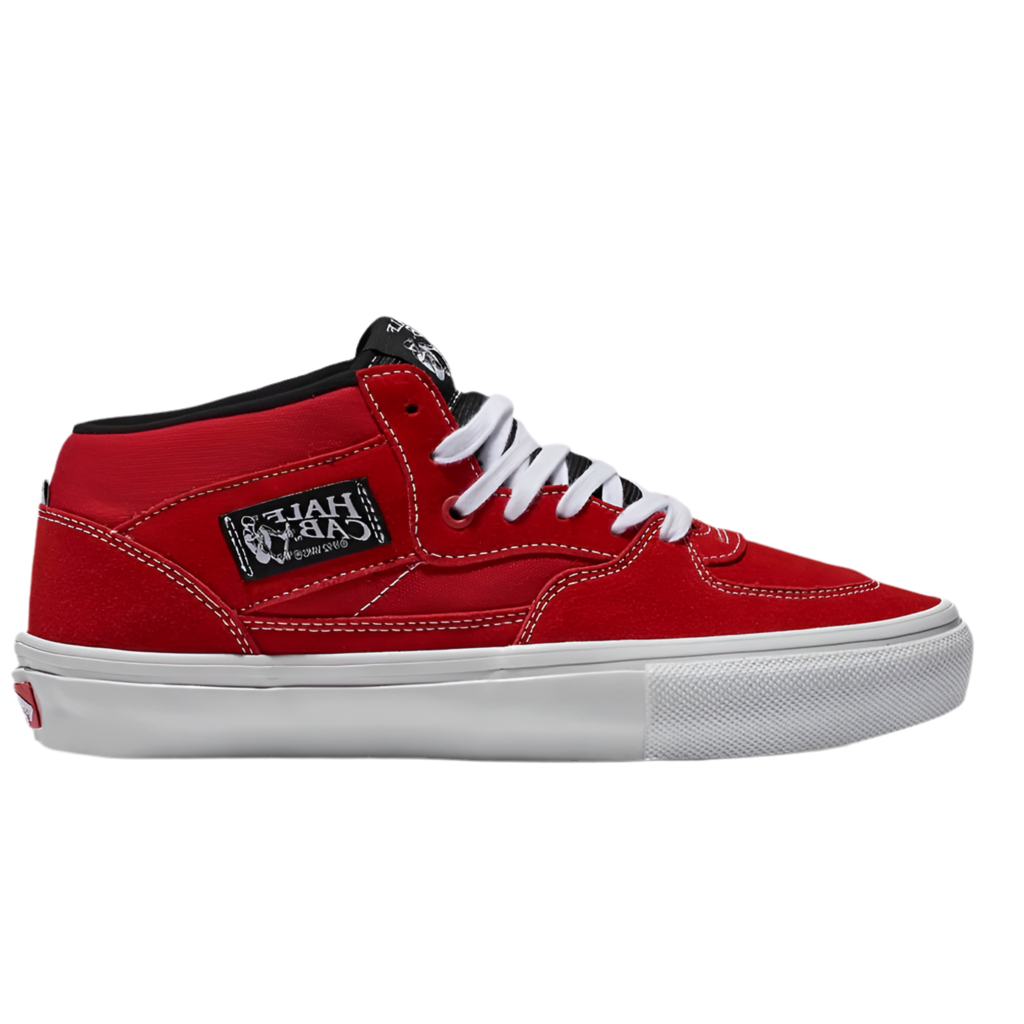 VANS SKATE DEMI CAB ROUGE/BLANC