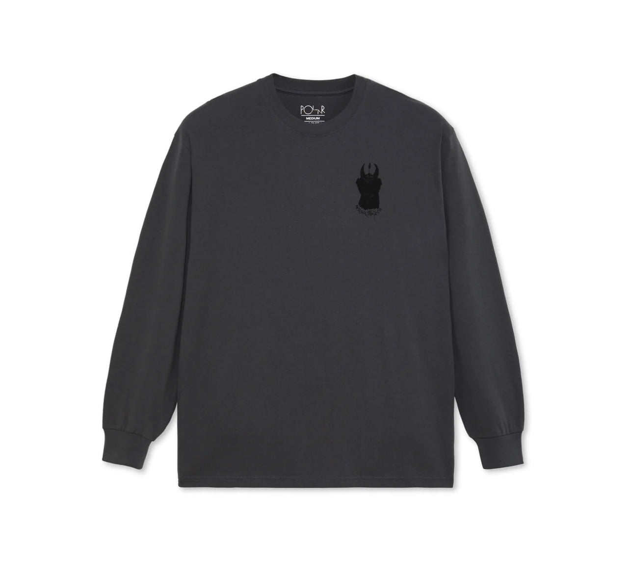 POLAR LITTLE DEVILS GRAPHITE LONGSLEEVE SHIRT