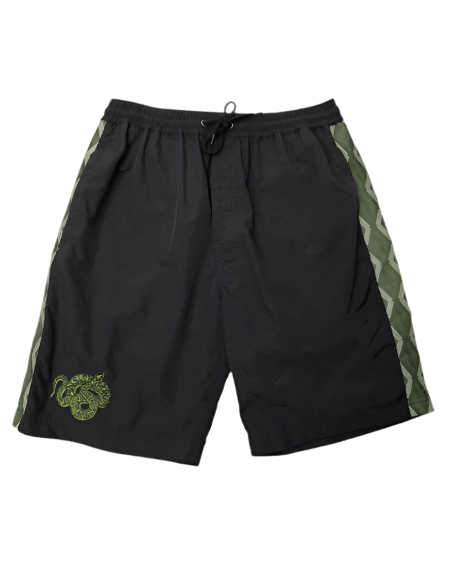 PASSPORT COILED RPET CASUAL SHORT BLACK