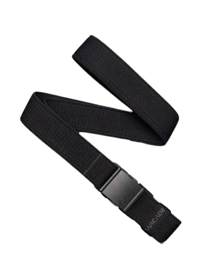 CEINTURE NOIRE SLIM ARCADE ATLAS