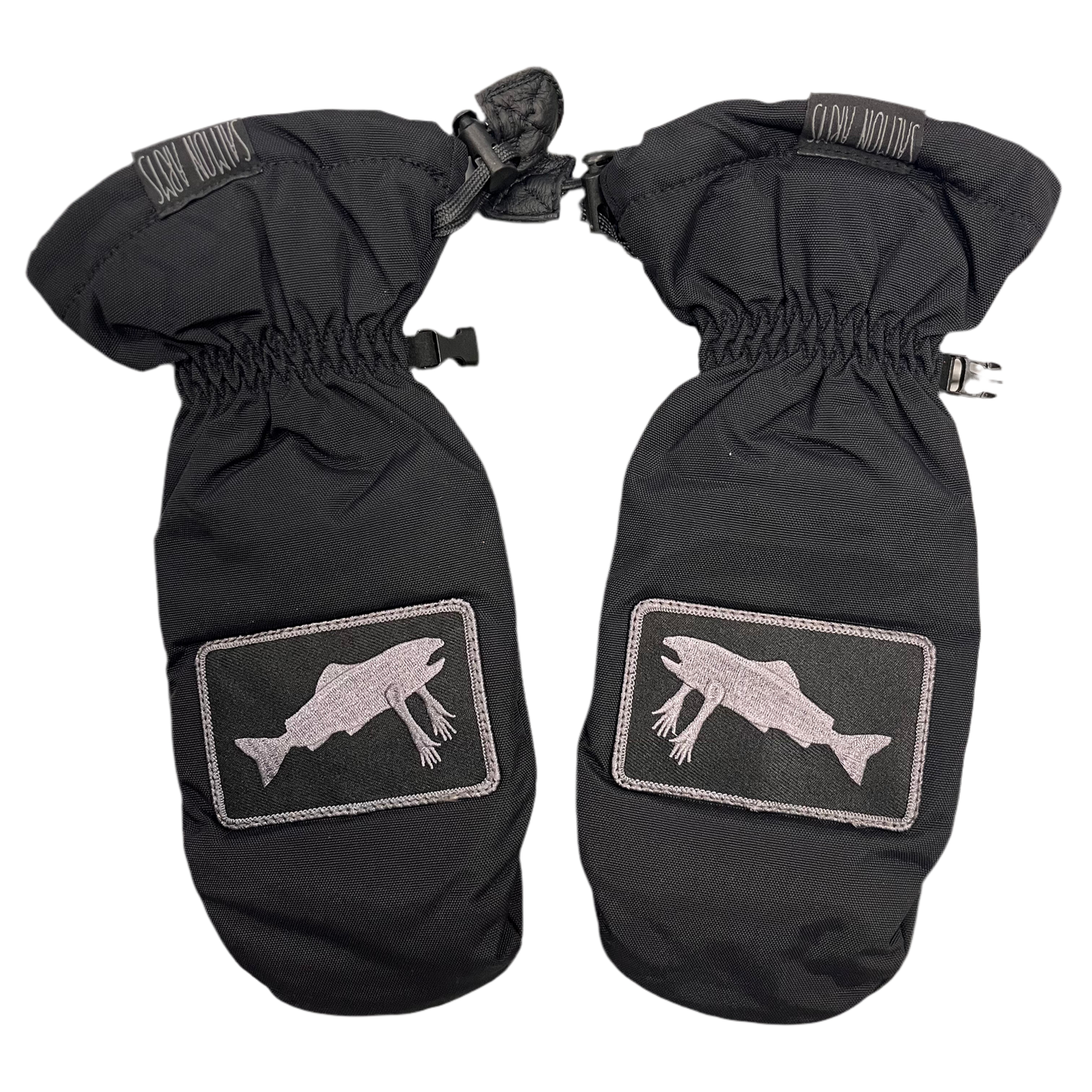 SALMON ARMS CLASSIC MITT LOGO B/G BLACK