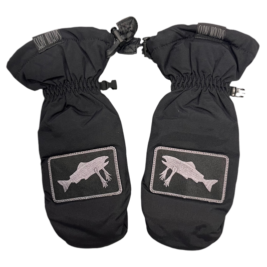 SALMON ARMS CLASSIC MITT LOGO B/G BLACK