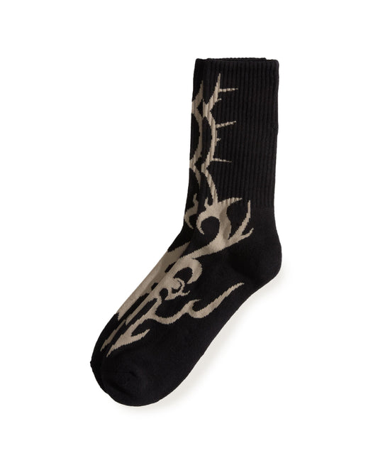 VANS LX TRIBAL CREW SOCK BLACK